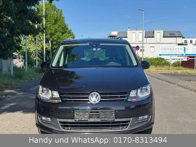 Begagnad VW Sharan Highline 150 HK (110 kW) 2017 Svart Minibuss