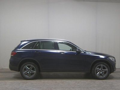 Usata Mercedes GLC300e AMG line 194 CV (142 kW) 2021 Blu