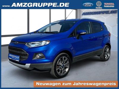 Gebraucht Ford Ecosport Titanium 125 PS (91 kW) 2017 Kinetic blau met SUV