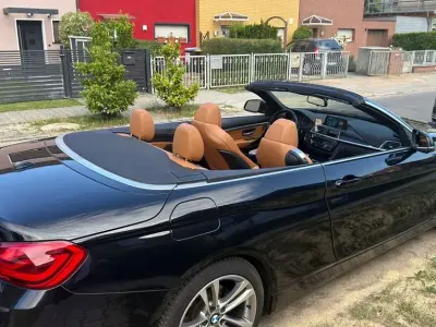 Gebraucht BMW 430 Cabriolet Sport Line 252 PS (185 kW) 2017 Schwarz Cabrio