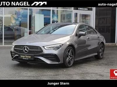 Brugt Mercedes CLA200 Premium 163 HK (119 kW) 2024 Grå Coupe