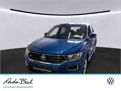 Gebraucht VW T-Roc Sport 150 PS (110 kW) 2021 Ravennablau metallic/schwarz SUV