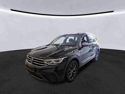 Schwarz Gebraucht 2022 VW Tiguan Allspace Life SUV | 19.590 € (Fairer Preis)