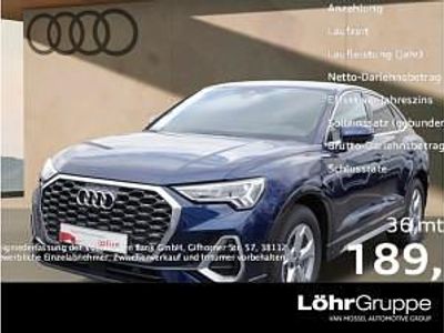 Gebraucht Audi Q3 Sportback S-Line 150 PS (110 kW) 2025 Navarrablau metallic SUV