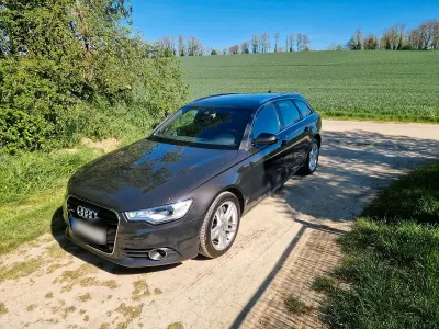 Używany Audi A6 S-Line 245 KM (180 kW) 2014 Szary Kombi