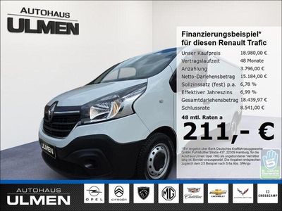Weiss Gebraucht 2021 Renault Trafic Komfort Van / Kleinbus | 18.980 € (Superpreis)