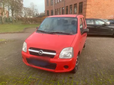 Gebraucht Opel Agila 86 PS (63 kW) 2005 Rot Van / Kleinbus