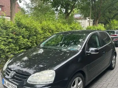 Gebraucht VW Golf VI 80 PS (58 kW) 2008 Schwarz Kleinwagen