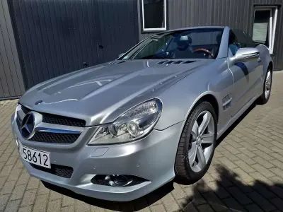 Gebraucht Mercedes SL500 387 PS (284 kW) 2008 Silber Cabrio