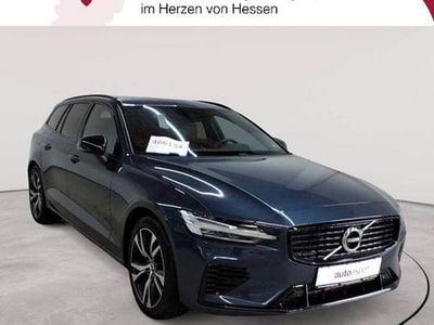 Gebraucht Volvo V60 R-Design 253 PS (186 kW) 2021 Denim blaumetallic Kombi