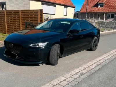 Używany Mazda 6 Sports-Line 195 KM (143 kW) 2022 Czarny Sedan/Limuzyna
