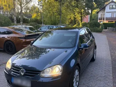 Gebraucht VW Golf VI United 80 PS (58 kW) 2008 Blau Kleinwagen