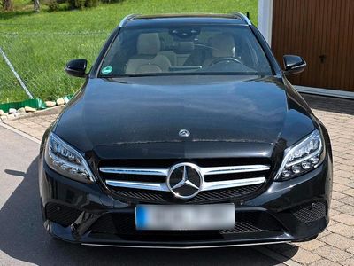 Usata Mercedes C300e 313 CV (230 kW) 2020 Nero Station wagon