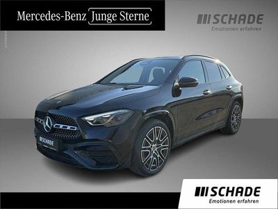 Schwarz Gebraucht 2025 Mercedes GLA200 AMG line SUV | 38.950 € (Fairer Preis)