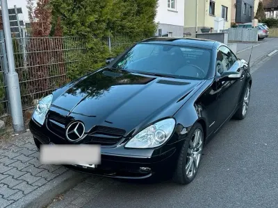 Gebraucht Mercedes SLK200 163 PS (119 kW) 2006 Schwarz Cabrio