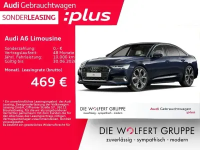 Gebraucht Audi A6 Advanced Plus 265 PS (194 kW) 2025 Firmamentblau metallic Limousine