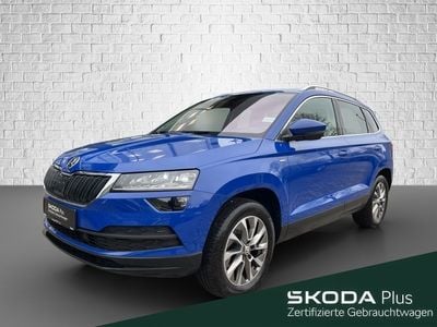Energyblau uni Gebraucht 2021 Skoda Karoq Clever SUV | 23.980 € (Guter Preis)