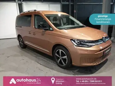 Gebraucht VW Caddy Style 122 PS (89 kW) 2022 Braun Van / Kleinbus