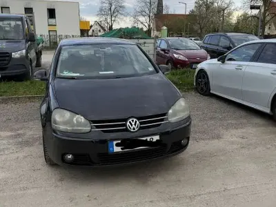 Gebraucht VW Golf VI United 80 PS (58 kW) 2008 Schwarz Kleinwagen