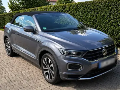 Gebraucht VW T-Roc Cabriolet 150 PS (110 kW) 2021 Grau Cabrio