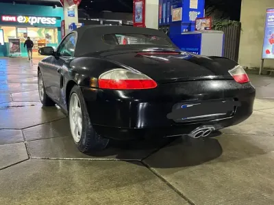 Gebraucht Porsche 986 Boxster 204 PS (150 kW) 1999 Schwarz Cabrio