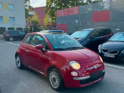 Gebraucht Fiat 500 Lounge 69 PS (50 kW) 2010 Rot Kleinwagen