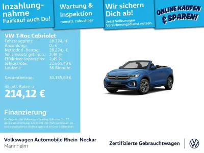 Gebraucht VW T-Roc Cabriolet