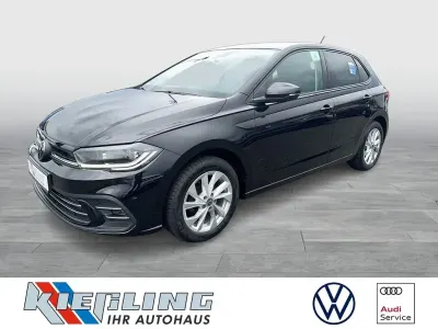 Gebraucht VW Polo Style 95 PS (69 kW) 2023 Schwarz Kleinwagen