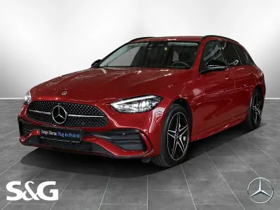 Gebraucht Mercedes C300e AMG 204 PS (150 kW) 2023 Manufaktur lack manufaktur patagonienrot bright Kombi