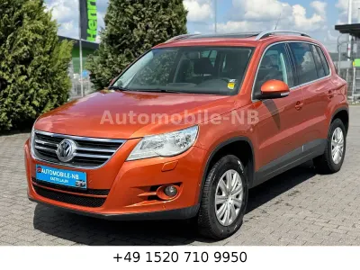 Używany VW Tiguan Sportline 140 KM (102 kW) 2009 Czerwony SUV