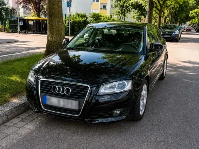 Gebraucht Audi A3 Ambition 125 PS (91 kW) 2009 Schwarz Kleinwagen