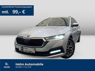 Gebraucht Skoda Octavia Clever 116 PS (85 kW) 2021 Brilliantsilber metallic Kombi