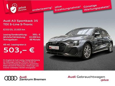Gebraucht Audi A3 S-Line 150 PS (110 kW) 2025 Grau Limousine