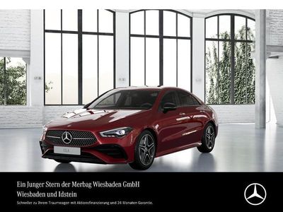 Gebraucht Mercedes CLA200 AMG Line Premium 177 PS (130 kW) 2024 Patagonienrot bright Coupé