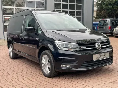 Gebraucht VW Caddy Maxi 150 PS (110 kW) 2020 Schwarz Van / Kleinbus