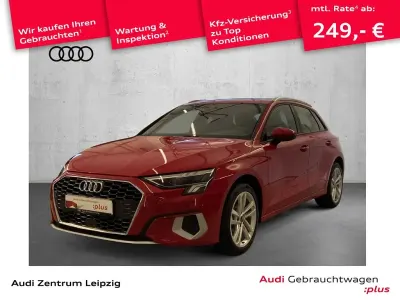 Używany Audi A3 Advanced Plus 110 KM (80 kW) 2022 Czerwony Sedan/Limuzyna