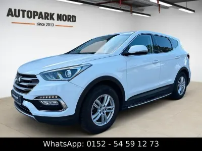 Gebraucht Hyundai Santa Fe Trend 188 PS (138 kW) 2018 Dazzling/pure white SUV