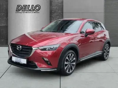 Brugt Mazda CX-3 Sports-Line 121 HK (88 kW) 2019 Rød SUV
