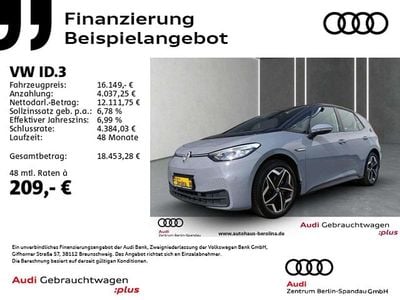 Gebraucht VW ID.3 Pure 110 kW (150 PS) 2021 Grau Kleinwagen