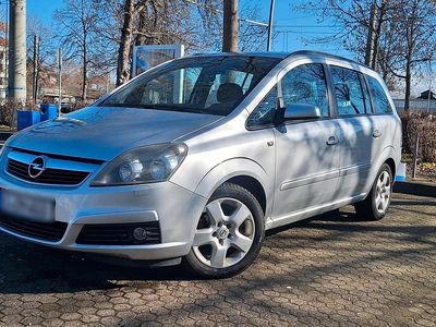 Gebraucht Opel Zafira 2007 Silber Van / Kleinbus