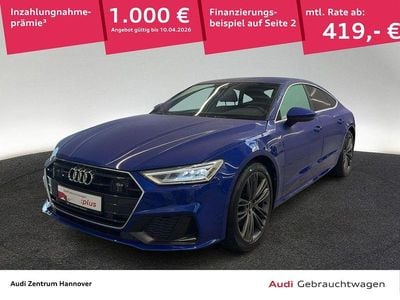 Gebraucht Audi A7 S-Line 286 PS (210 kW) 2022 Ultrablau metallic Kleinwagen