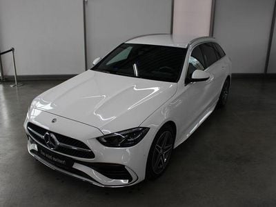 Gebraucht Mercedes C200 AMG 204 PS (150 kW) 2022 Polarweiß Kombi