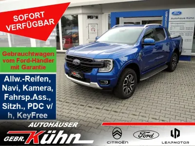 Gebraucht Ford Ranger Limited 170 PS (125 kW) 2023 Blue lightning Pickup