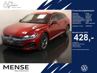 Brugt VW Arteon R-line 200 HK (147 kW) 2022 Rød Stationcar
