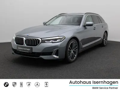 Brugt BMW 540 Luxury Line 333 HK (244 kW) 2022 Blå Sedan