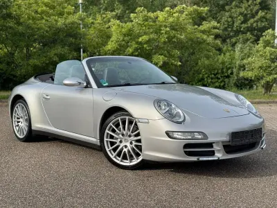 Gebraucht Porsche 911 Carrera 4 Cabriolet 325 PS (239 kW) 2007 Silber Cabrio