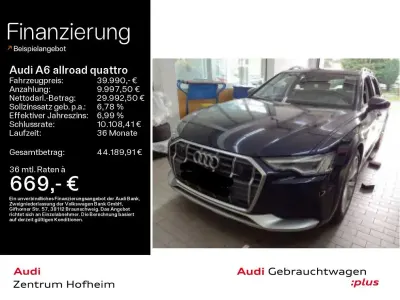 Gebraucht Audi A6 Allroad Sport 340 PS (250 kW) 2022 Firmamentblau metallic Kombi