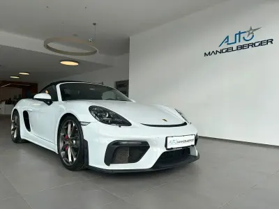 Gebraucht Porsche 718 Spyder 420 PS (308 kW) 2020 Weiß Cabrio