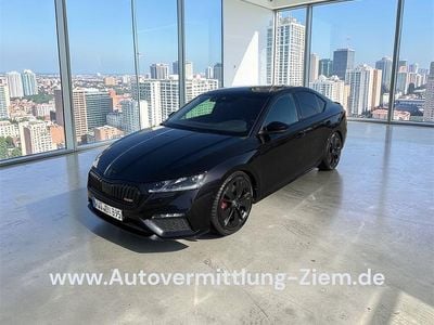 Gebraucht Skoda Octavia RS 245 PS (180 kW) 2021 Cerna magic/black magic Limousine