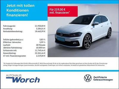 Brugt VW Polo Select 207 HK (152 kW) 2021 Hvid Hatchback